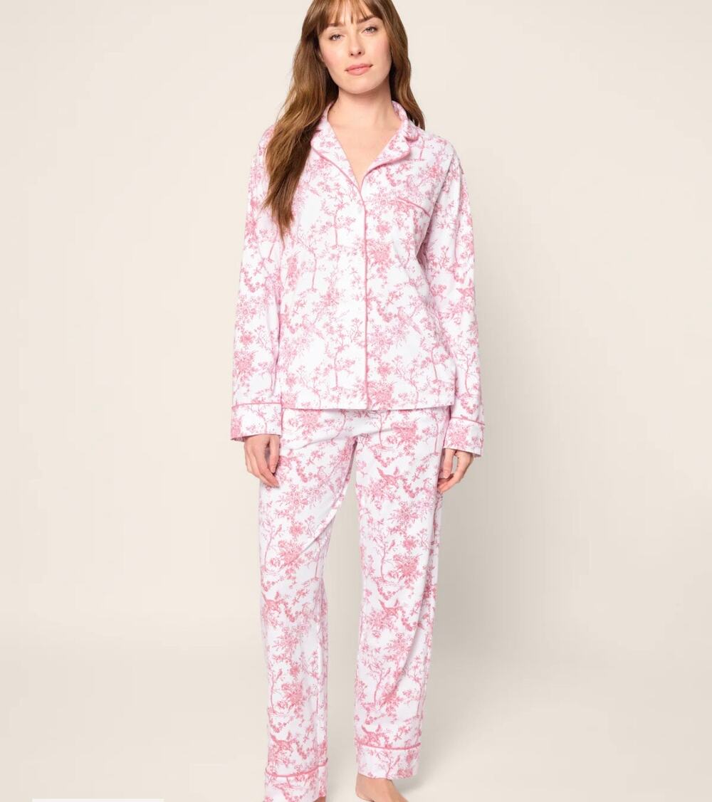 Pine cone hill pajama set pink toile size XL 100% cotton - Picture 1 of 5